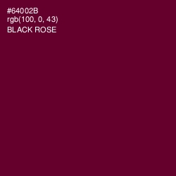#64002B - Black Rose Color Image