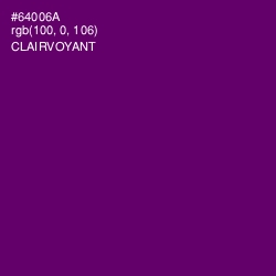 #64006A - Clairvoyant Color Image