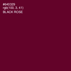 #640329 - Black Rose Color Image