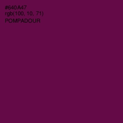 #640A47 - Pompadour Color Image