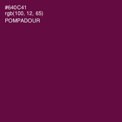 #640C41 - Pompadour Color Image