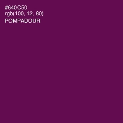 #640C50 - Pompadour Color Image