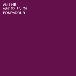 #64114B - Pompadour Color Image