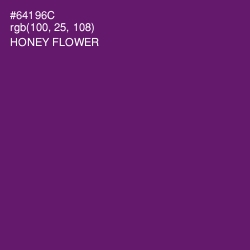 #64196C - Honey Flower Color Image