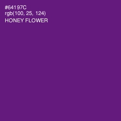 #64197C - Honey Flower Color Image