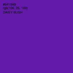 #6419A9 - Daisy Bush Color Image