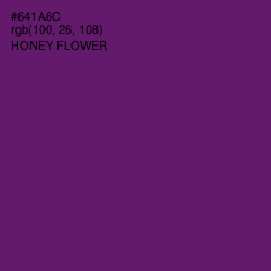 #641A6C - Honey Flower Color Image