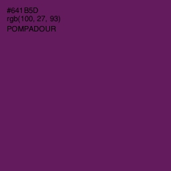 #641B5D - Pompadour Color Image