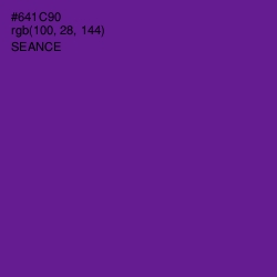 #641C90 - Seance Color Image