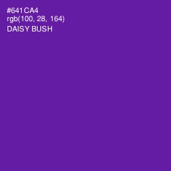 #641CA4 - Daisy Bush Color Image