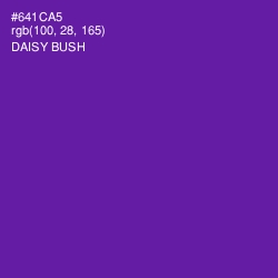 #641CA5 - Daisy Bush Color Image