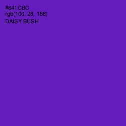 #641CBC - Daisy Bush Color Image