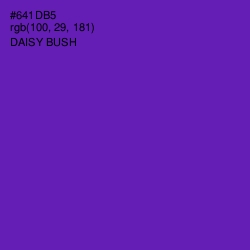 #641DB5 - Daisy Bush Color Image