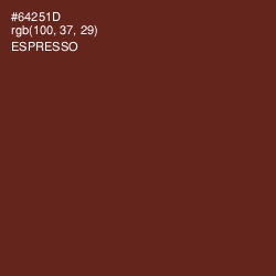 #64251D - Espresso Color Image