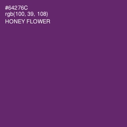 #64276C - Honey Flower Color Image