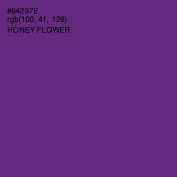 #64297E - Honey Flower Color Image