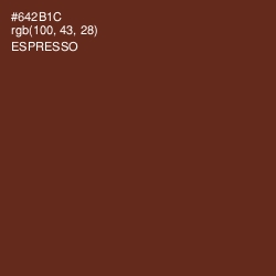 #642B1C - Espresso Color Image