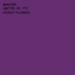 #642D6F - Honey Flower Color Image