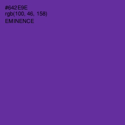 #642E9E - Eminence Color Image