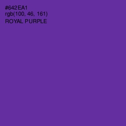 #642EA1 - Royal Purple Color Image