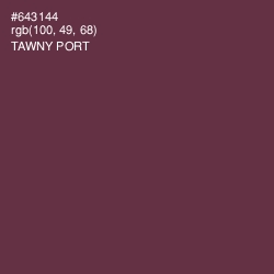 #643144 - Tawny Port Color Image