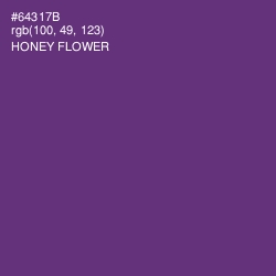 #64317B - Honey Flower Color Image