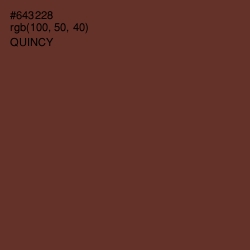 #643228 - Quincy Color Image