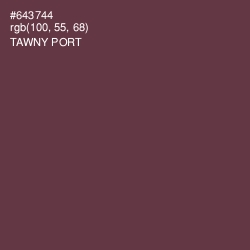 #643744 - Tawny Port Color Image