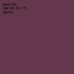 #64374D - Finn Color Image