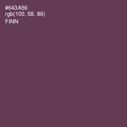 #643A56 - Finn Color Image