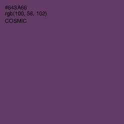 #643A66 - Cosmic Color Image