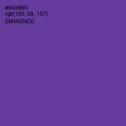 #643B9D - Eminence Color Image