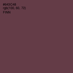 #643C48 - Finn Color Image