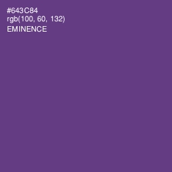 #643C84 - Eminence Color Image