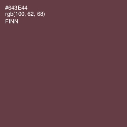 #643E44 - Finn Color Image