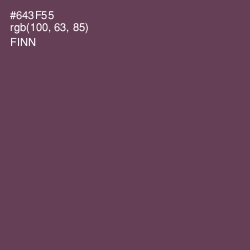 #643F55 - Finn Color Image