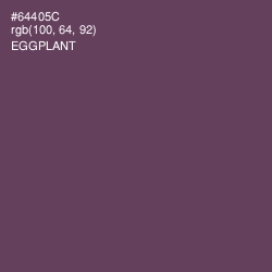 #64405C - Eggplant Color Image