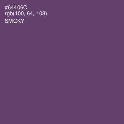 #64406C - Smoky Color Image