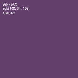 #64406D - Smoky Color Image