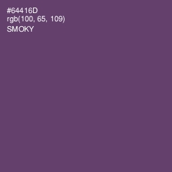 #64416D - Smoky Color Image