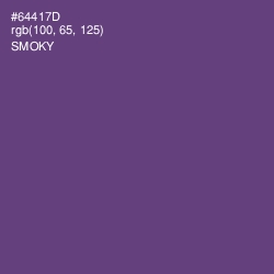 #64417D - Smoky Color Image