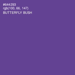 #644293 - Butterfly Bush Color Image
