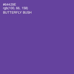 #64429E - Butterfly Bush Color Image