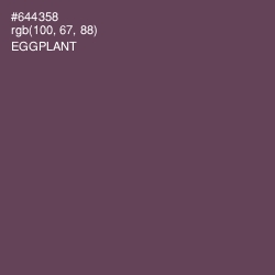 #644358 - Eggplant Color Image