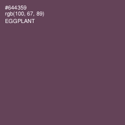 #644359 - Eggplant Color Image