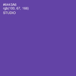 #6443A6 - Studio Color Image