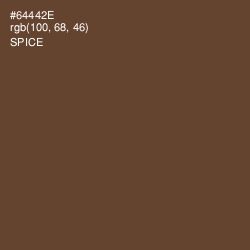 #64442E - Spice Color Image