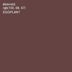 #644443 - Eggplant Color Image