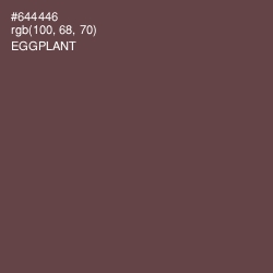 #644446 - Eggplant Color Image