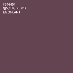 #644451 - Eggplant Color Image